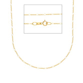 Herren Halskette in 18 Karat Gelbgold - MFP030GG